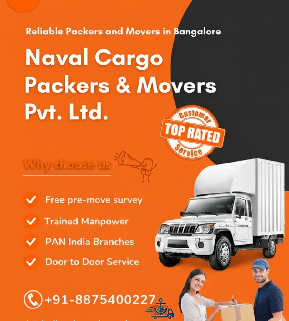 NAVAL Cargo Packers and Movers Bangalore
